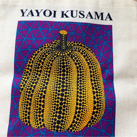 LAST ONE YAYOI KUSAMA PURPLE AND YELLOW PUMPKIN BAG. BRAND NEW. NEVER BEEN WORN - Picture 6 of 6
